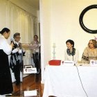 Receiving 1st Circle award in the Women leaders summit, 2010